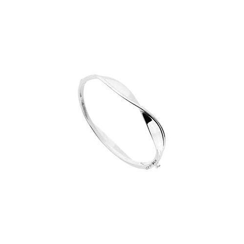 Najo Muse Hinged Bangle Silver - 60mm