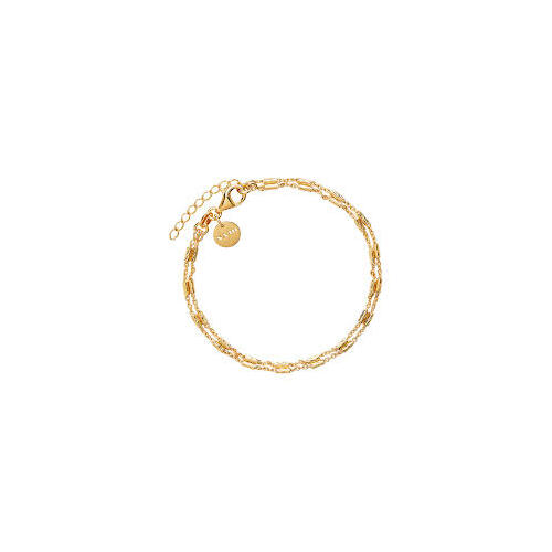 Najo Equilibrium Double-Strand Yellow Gold Bracelet