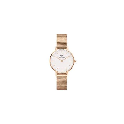 Daniel Wellington Petite 28 Melrose RG White