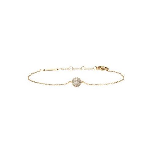 Daniel Wellington Pavé Crystal Pendant Bracelet Gold