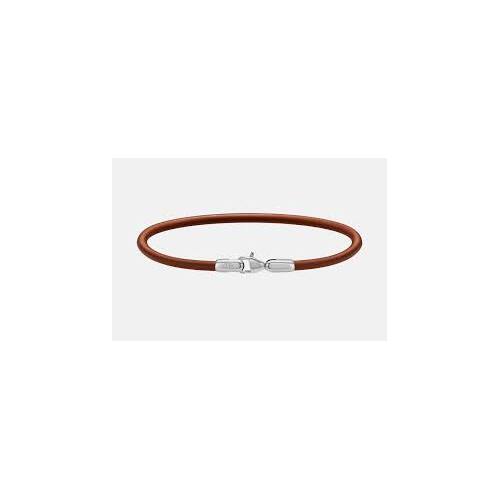 Daniel Wellington St Mawes Leather Bracelet w/Silver