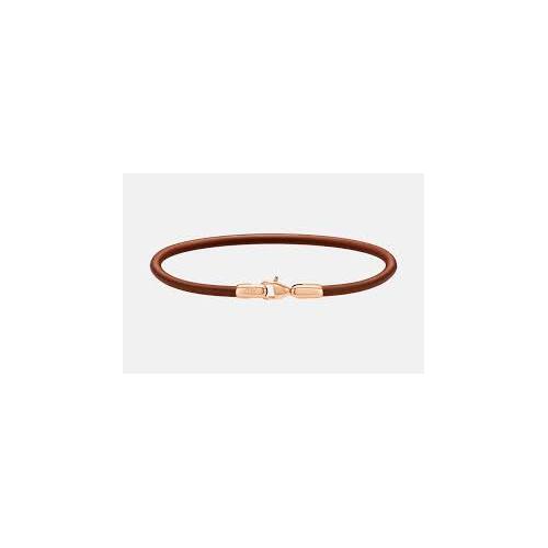 Daniel Wellington Leather Bracelet 2.8 St Mawes 17.5  Rose Gold