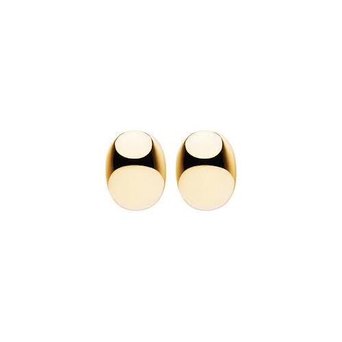 Najo Fairwinds Yellow Gold Stud Earrings