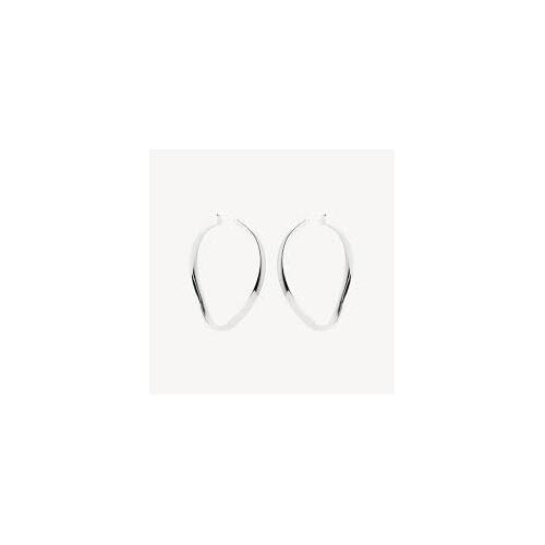 Najo Odyssey Silver Hoop Earrings