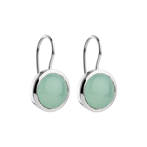 Chroma Aqua Chalcedony Earrings