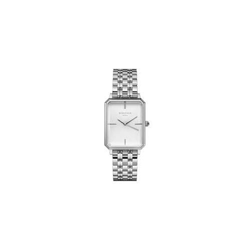 Rosefield Octagon Silver Watch