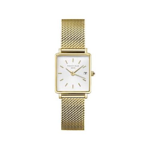 Boxy XS Gold Mesh Watch