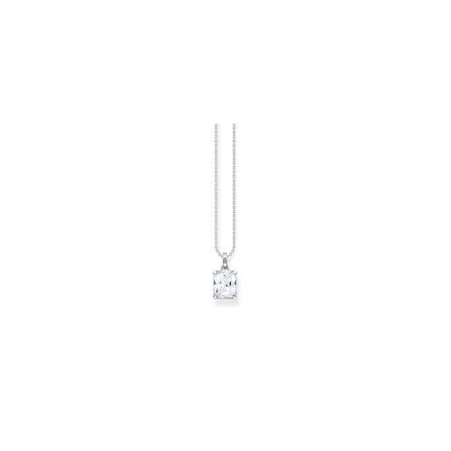 Thomas Sabo Heritage Pendant White Stone Necklace